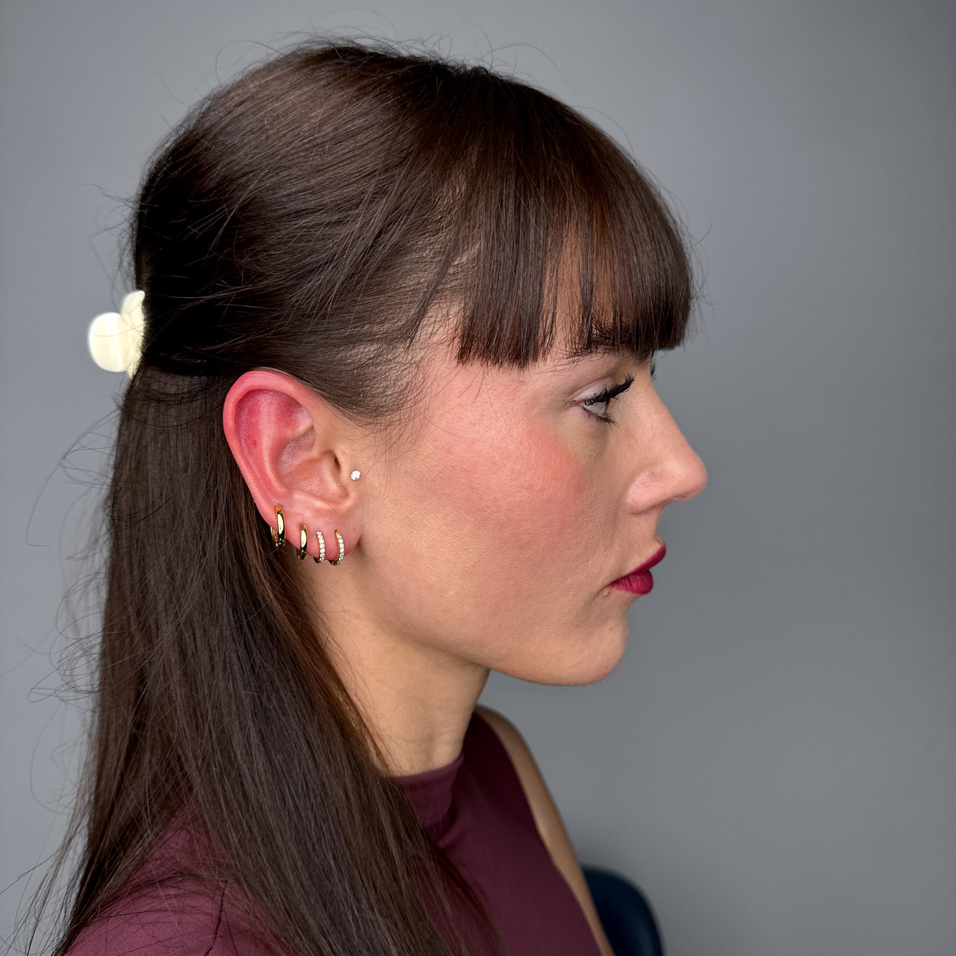 Zirconia - Mini Hoops