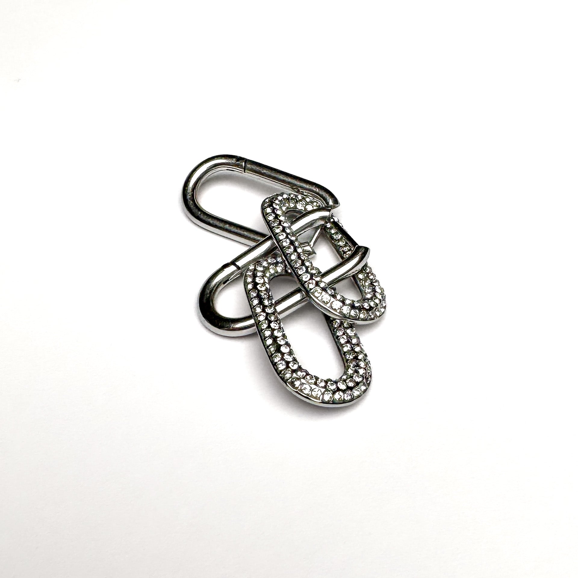 Orecchini Zirconia - Double Hoops
